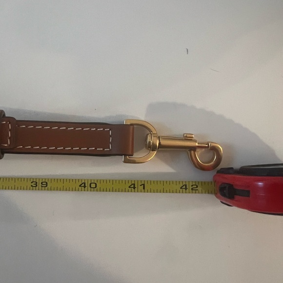 NWT Tory Burch McGraw Canvas Panel Carryall Bag -  Cornbread - Picture 9 of 11